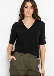 T-Shirt aus softer Viskose, bonprix