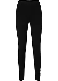 Baumwoll-Leggings mit breitem Bequembund und Raffungsdetail, bonprix