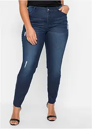 Jean skinny extensible, taille mi-haute, bonprix