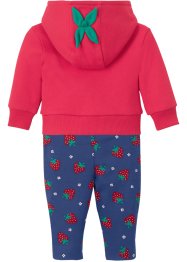 Baby Sweatshirtjacke und Leggings (2-tlg.Set) Bio-Baumwolle, bpc bonprix collection