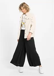 Jersey-Culotte mit weitem Bein, bonprix