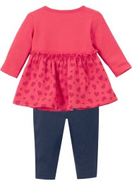 Robe sweat-shirt et legging bébé (Ens. 2 pces.) coton, bpc bonprix collection