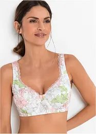 Lot de 3 soutiens-gorge à armatures en coton, bonprix