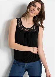 Top mit Spitze, bonprix