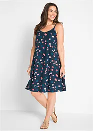 Robe en jersey à imprimé floral, bonprix