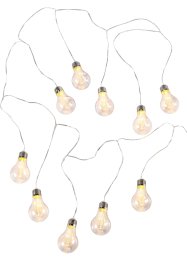 Guirlande lumineuse LED ampoules, bpc living bonprix collection