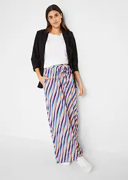 Pantalon palazzo en jersey doux, bonprix