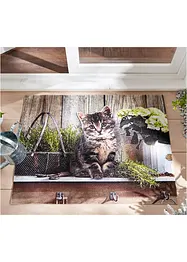 Tapis de protection motif chat, bonprix