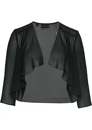 Chiffon- Bolero mit recyceltem Polyester, bonprix