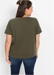 T-shirt imprimé 100% coton, bonprix