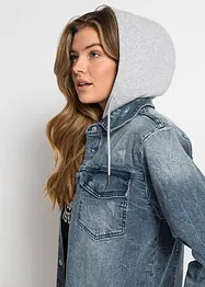 Jeansjacke mit Kapuze, bonprix