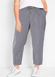 Pantalon 7/8 en lin mélangé, bonprix