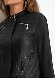 Lederimitat-Jacke, bonprix