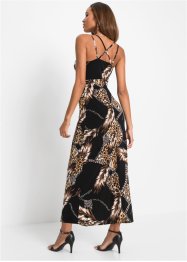 Kleid mit Lederimitat-Detail, BODYFLIRT boutique