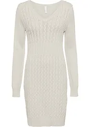Strickkleid mit Zopfmuster, bonprix