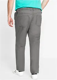 Regular Fit Schlupfhose aus reiner Baumwolle, Straight (2er Pack), bonprix