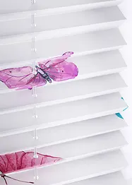 Store plissé motifs papillons, bonprix