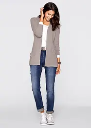 Stretch-Shirtjacke aus softer Viskose, bonprix