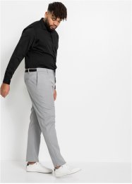 Slim-Fit Stretch-Hose mit gestreiftem Gummibund, Straight, RAINBOW