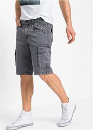 Cargo-Bermuda, Loose Fit, RAINBOW