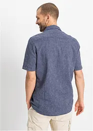 Chemise manches courtes en lin mélangé, bonprix