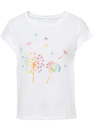 T-Shirt mit floralem Print, bonprix