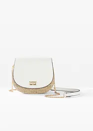Sac à bandoulière aspect paille, bonprix