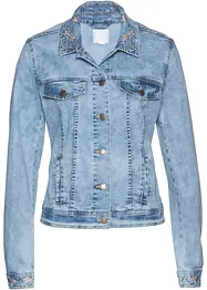 Jeansjacke mit Stickerei, bonprix