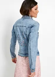 Jeansjacke mit Stickerei, bonprix