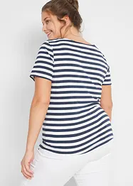 T-Shirt mit U-Boot-Ausschnitt, bonprix