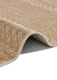 In- und Outdoor Teppich mit Streifen im Naturlook, bpc living bonprix collection