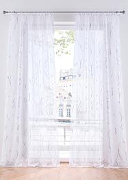 Gardine mit Glanz Druck (1er Pack), bpc living bonprix collection