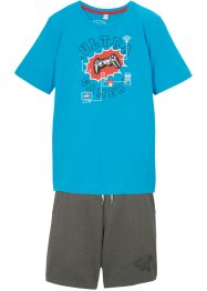 Jungen Shirt und Hose aus Bio-Baumwolle (2-tlg.Set), bpc bonprix collection