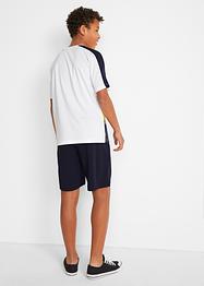T-shirt de sport et bermuda garçon (Ens. 2 pces.), bpc bonprix collection
