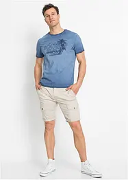 T-shirt aspect délavé 100% coton, bonprix