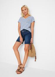 Bermuda en jean extensible, John Baner JEANSWEAR