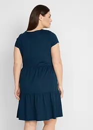 Baumwoll Tunika-Kleid, kurzarm, bonprix