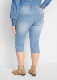 Capri-Komfort-Stretch-Jeans, 2-er Pack, bonprix