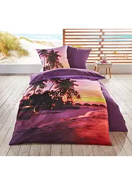 Wendebettwäsche mit Strand Motiv, bonprix