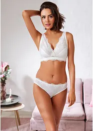 Soutien-gorge brassière sans armatures avec coton, bonprix