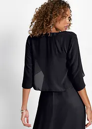 Chiffon- Bolero mit recyceltem Polyester, bonprix