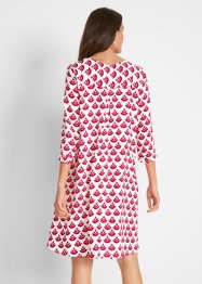 Kurzes Tunika-Web-Kleid mit Spitzeneinsatz, bpc bonprix collection