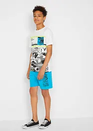 Shirt und kurze Hose (2-tlg.Set) aus Bio Baumwolle, bonprix