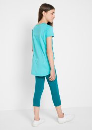 Mädchen Shirt und 3/4 Leggings (2-tlg.Set), bpc bonprix collection