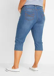 Slim Jeans, Mid Waist, Capri, bonprix