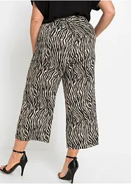 Bedruckte Culotte aus nachhaltiger Viskose, bonprix