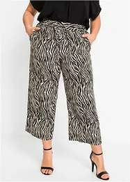 Bedruckte Culotte aus nachhaltiger Viskose, bonprix