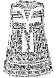Blouse sans manches imprimée, bonprix
