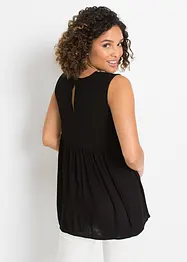 Blouse sans manches en viscose, bonprix