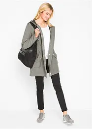 Softshell-Parka mit Kapuze, bonprix